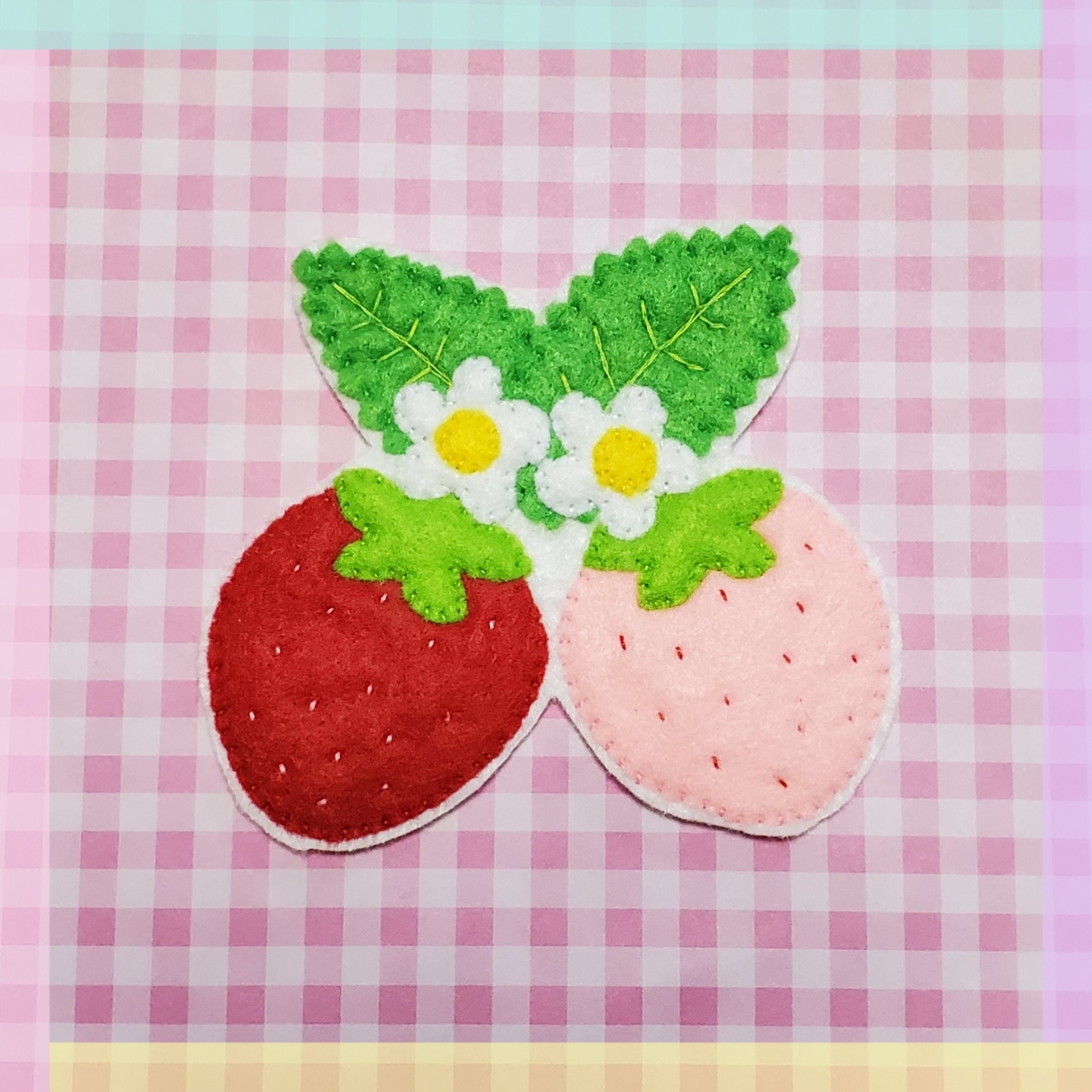 ハンドメイド☆フェルトのいちごオーダーページ キッズ ベビ