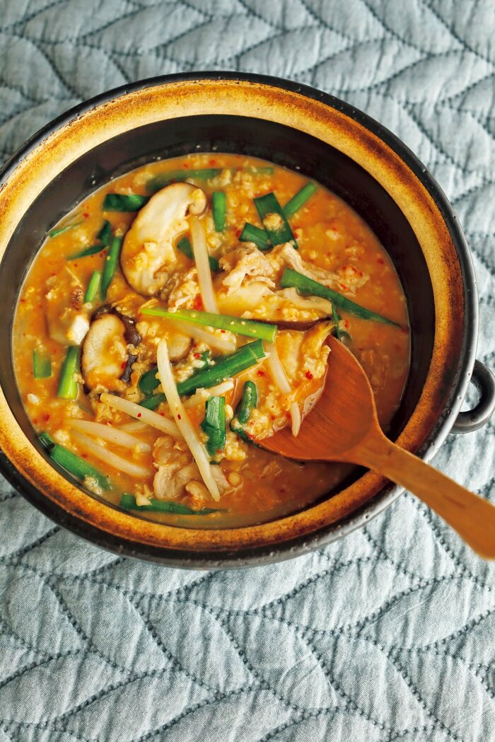 ♡具沢山！ゆる辛キムチチゲ♡辛くない簡単レシピ節約豆腐おかずスープ: Mizukiオフィシャルブログ「奇跡のキッチン」Powered by ライブドアブログ