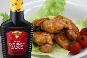 ヨシダソースで肉団子と野菜の炒め物