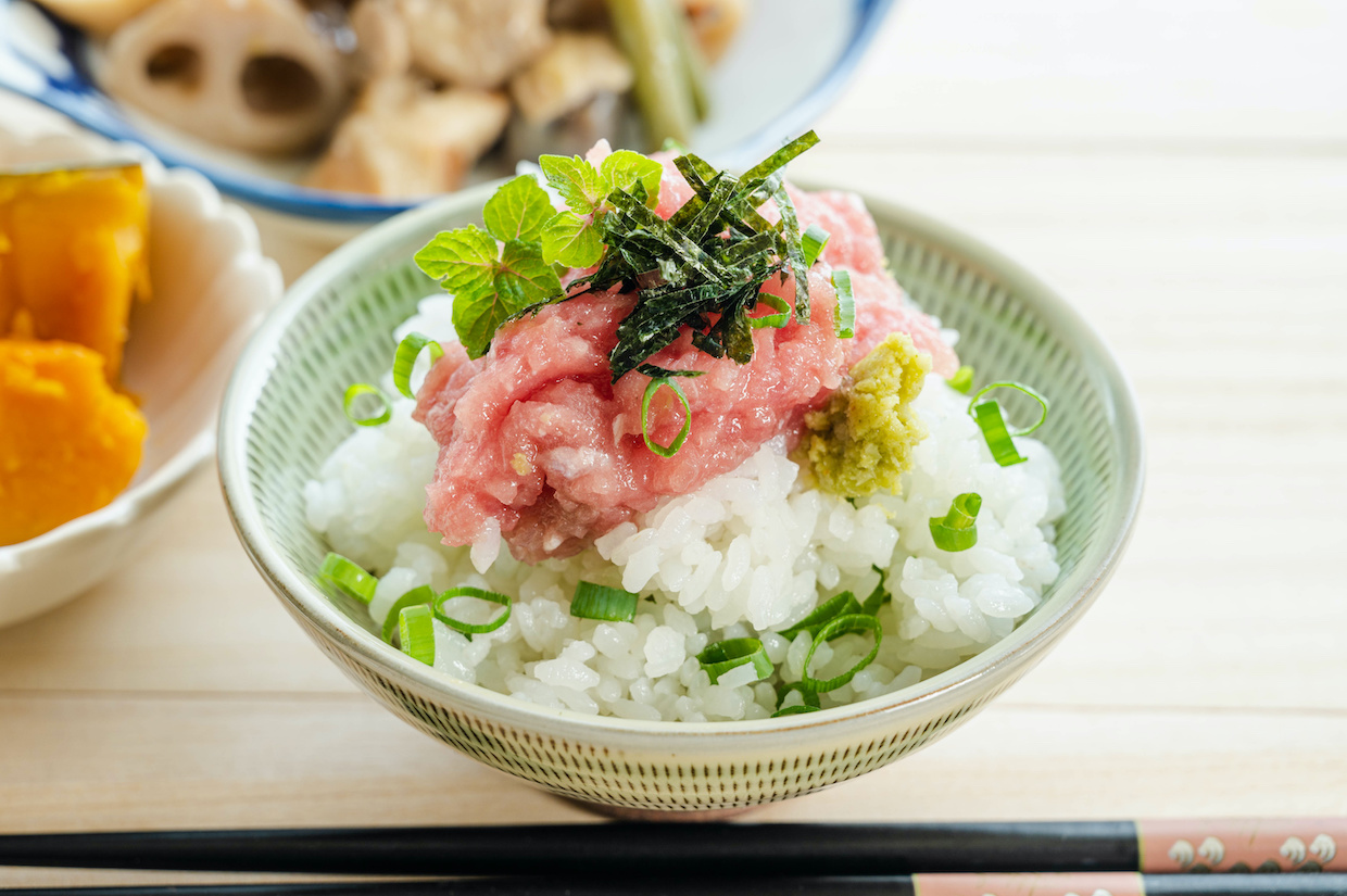 □ネギトロ丼の献立✩︎⡱キッチン食育進捗❤️FROM ME TO YOU YOU