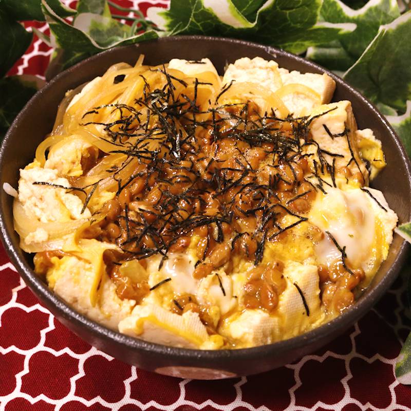 絶妙にマッチ！納豆キムチオムレツ