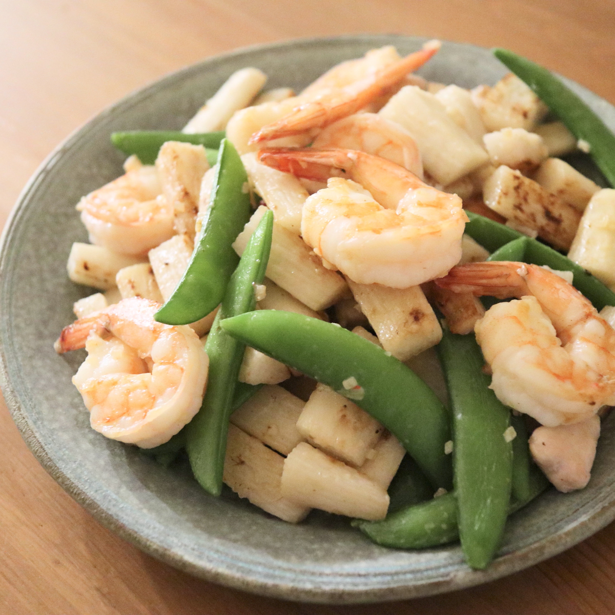 長芋とエビのきんちゃく包み煮:徳島市公式ウェブサイト