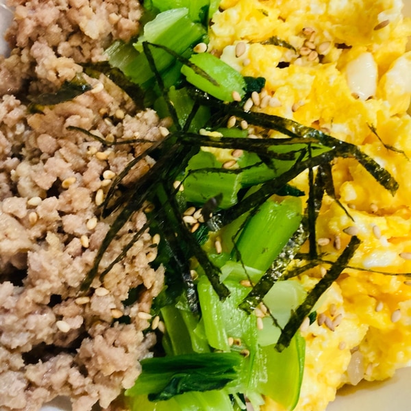 ごはんがすすむ！ 牛肉とチンゲン菜のオイスター丼