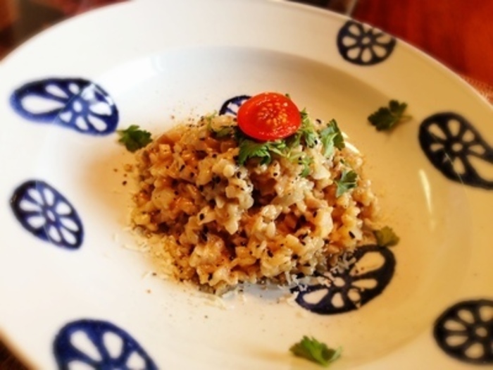 余りご飯で作る＊お店みたいなチーズリゾット