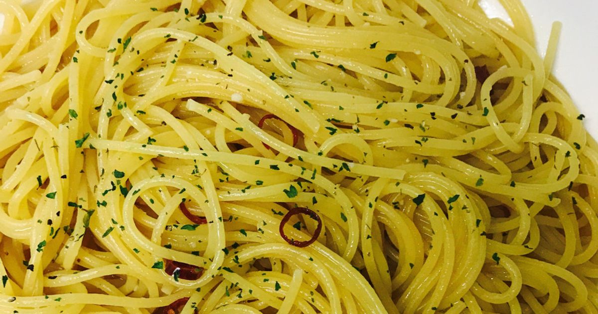 にんにくチューブで簡単ペペロンチーノ