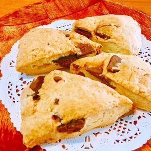 定番のおやつに簡単スタバ風？スコーン レシピ・作り方 – ころんクック◎基本のレシピ