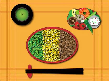 そぼろ丼のイラスト素材 - PIXTA