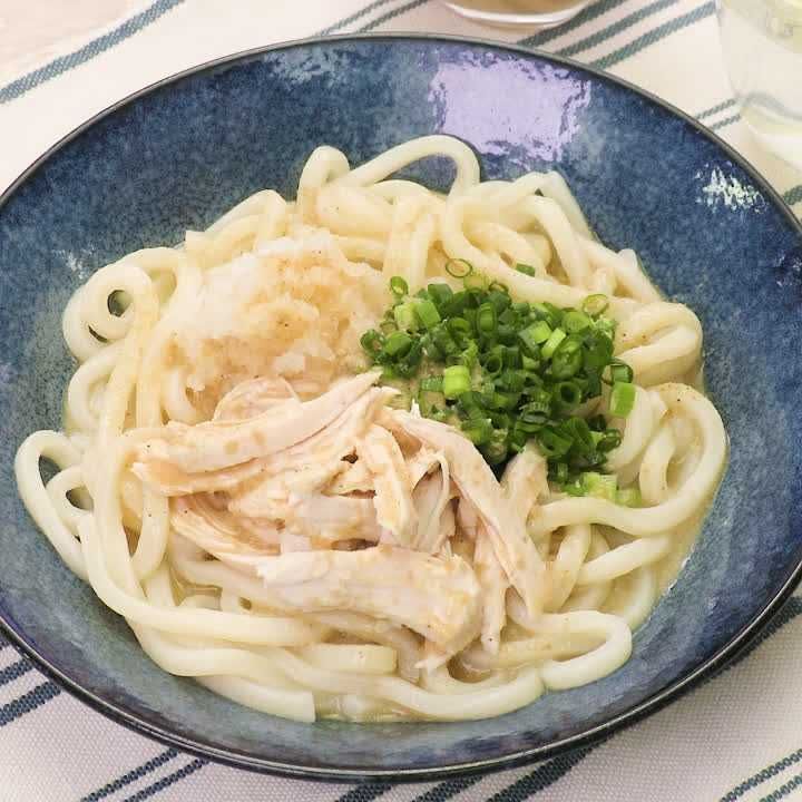 冷やし鶏うどん レシピ・作り方 by 蘭もり - 楽天レシピ