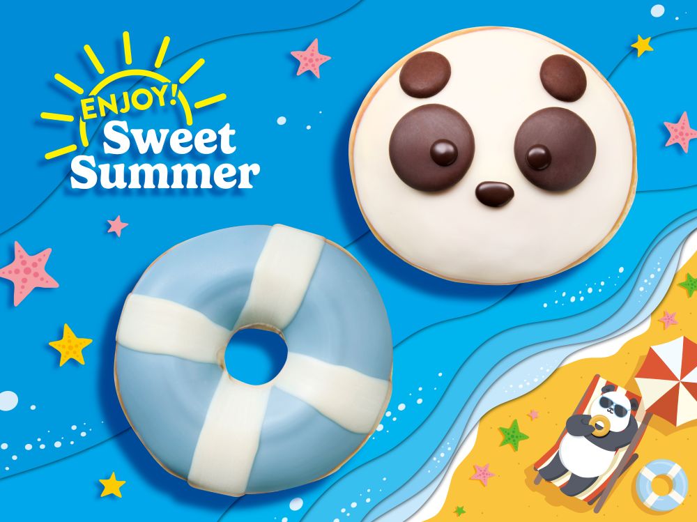 スポーツでアツく盛り上がる夏に！ボールモチーフのドーナツ3種が登場 - クリスピー・クリーム・ドーナツ