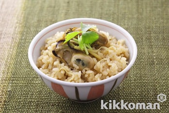 旨味たっぷり かきごはん