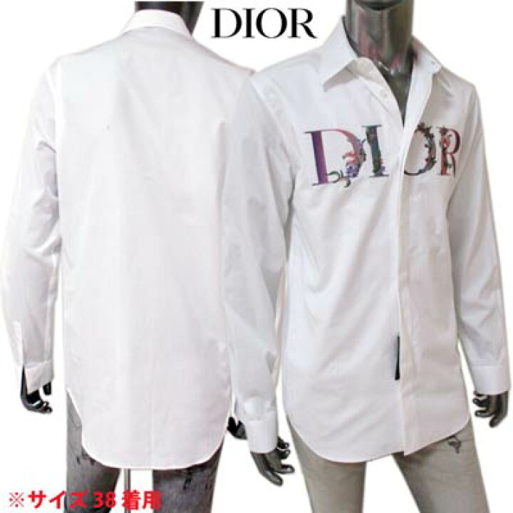 おしゃれで爽やかさ抜群☆】Dior オブリークシャツ (Dior/シャツ) 013D585BY989_C580【BUYMA】