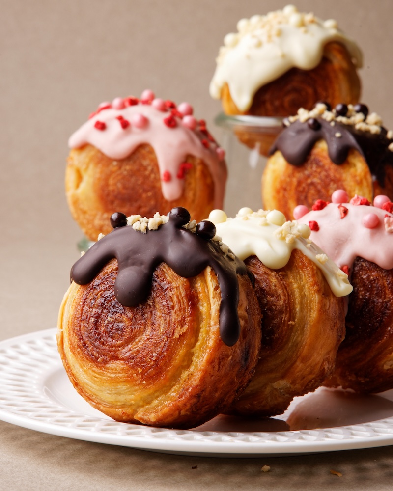 HMとパイ生地でアボガドバナナミニクロワッサン♪