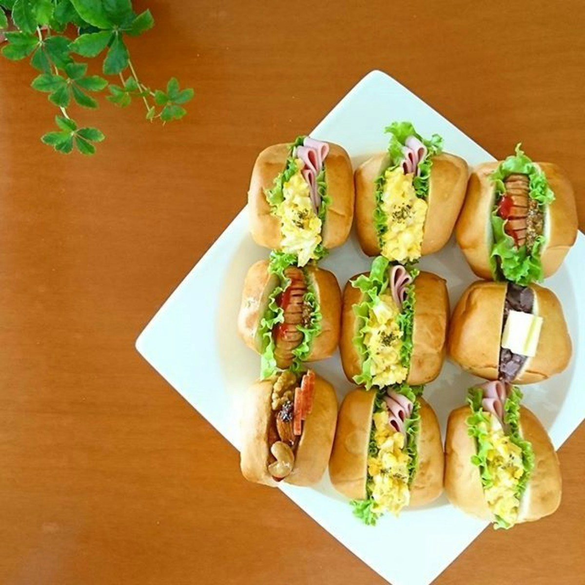 わいわい♪ロールパンサンドパーティ