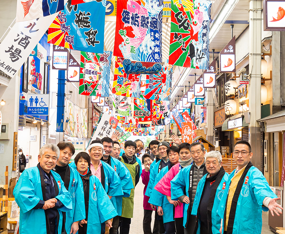 わがまちあかし十景説明 魚の棚 明石市