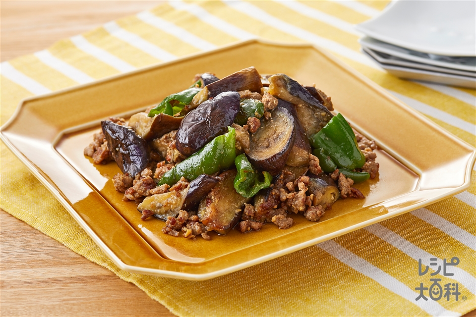 豚肉なすピーマンの回鍋肉風炒め