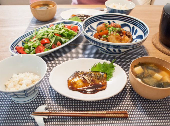 肉じゃがと磯辺揚げ 献立まとめ買い料理教室 Ohana kitchen