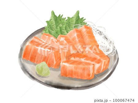 キングサーモンのイラスト素材36940459- PIXTA