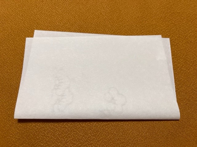 楽しい「お懐紙」活用術包み結び 櫻撫子のブログ