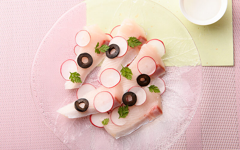 ハマチのカルパッチョ