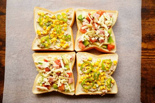 スクランブルエッグとアボカドのホットサンド 自家製冷食 はやうま冷凍冷蔵庫Panasonic