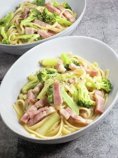 洋食の副菜に♪ じゃがいもとベーコンのクリーム煮