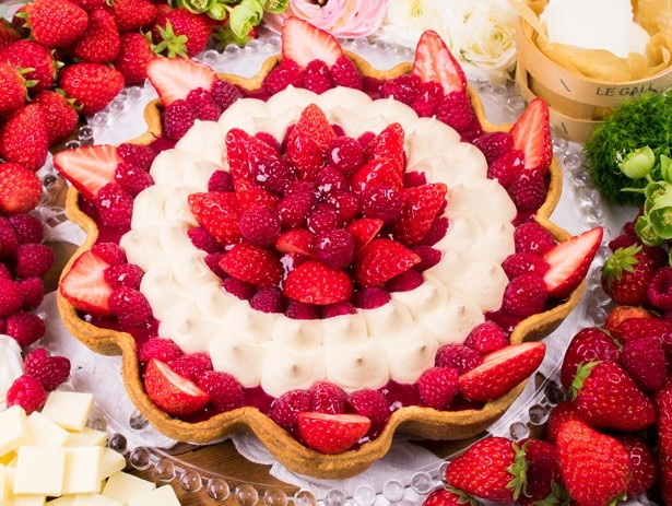 キルフェボン「イチゴとチョコレートクリームのタルト」nobu.hayaが投稿したフォトブックLemon8