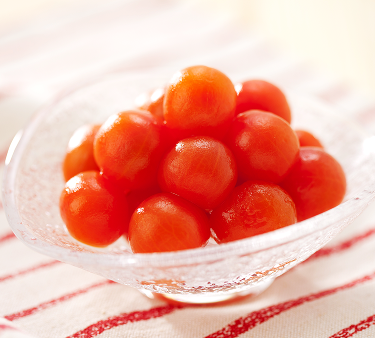 トマトのシロップ漬け