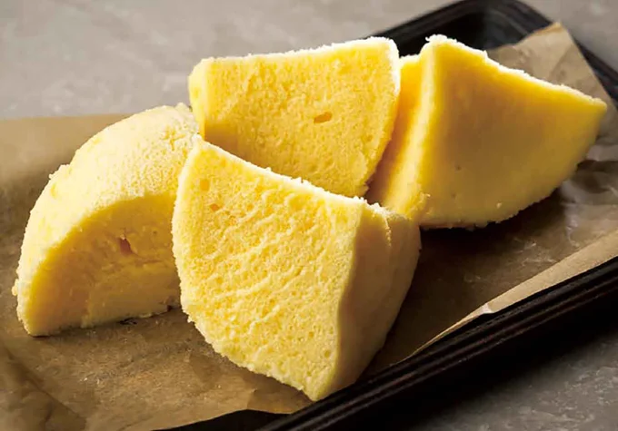 かぼちゃたっぷり蒸しパン