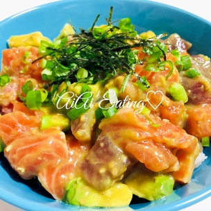 赤身魚で鉄分たっぷり！_まぐろステーキ_R