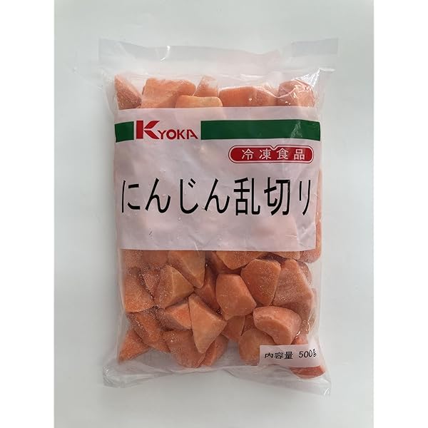 京果・冷凍花形人参 ○○○g約○○枚入 - 大森食品.NET