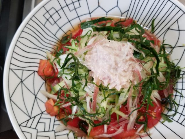 ドラマ『きのう何食べた？』のツナマヨとトマトのぶっかけそうめんkohのお気楽日記
