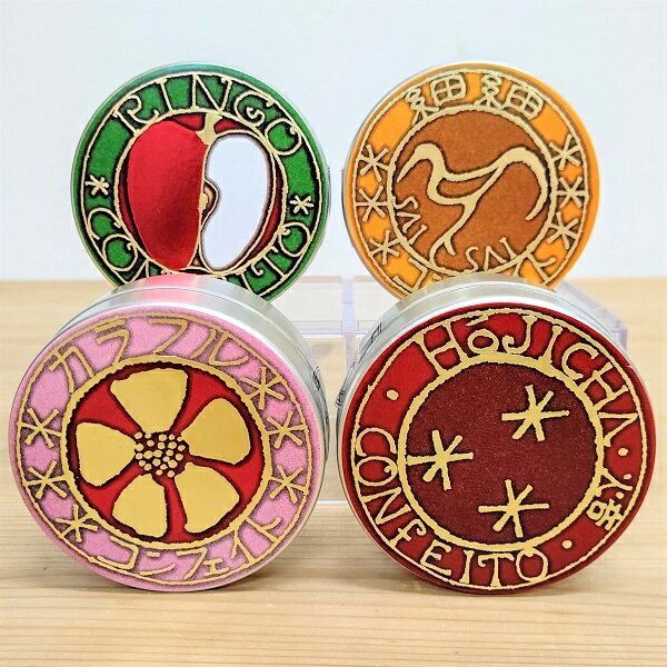 Amazonこんぺいとうマスコット全５種フルコンプセット金平糖 ミニ缶 ミニチュア グッズ フィギュア ガチャガチャ カプセルトイカプセル玩具おもちゃ