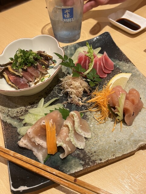 みょうがと大葉の鶏つくね