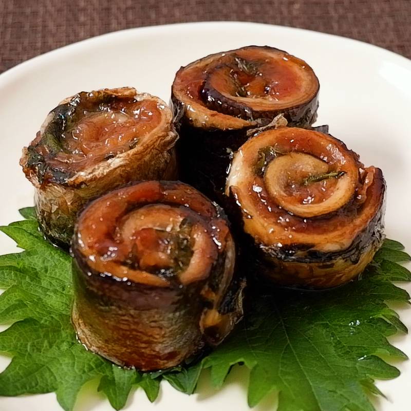 フライパンでさんまの塩焼き