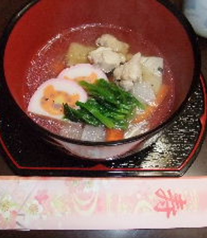 全国各地のご当地雑煮を拝見！あなたのお雑煮、見せてください♡ 埼玉県・醤油味すまし汁雑煮Domani