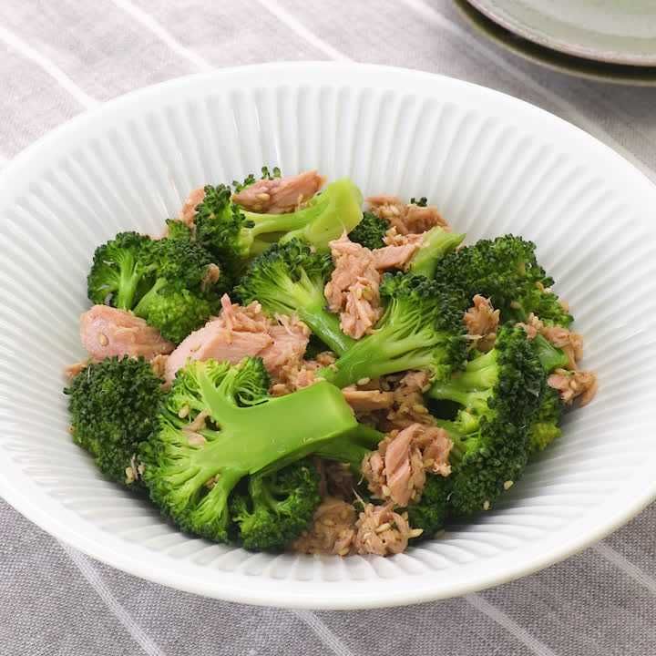 ブロッコリとにんじんのツナサラダ