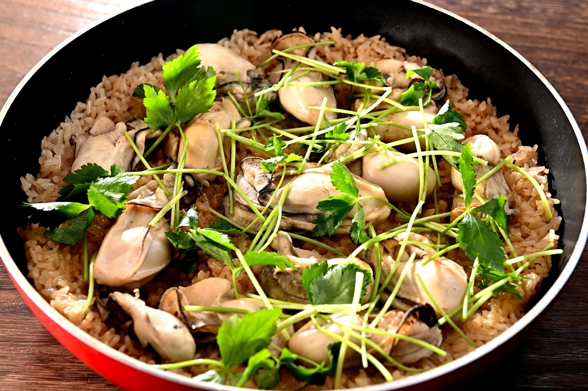 絶品♡牡蠣の炊き込みご飯