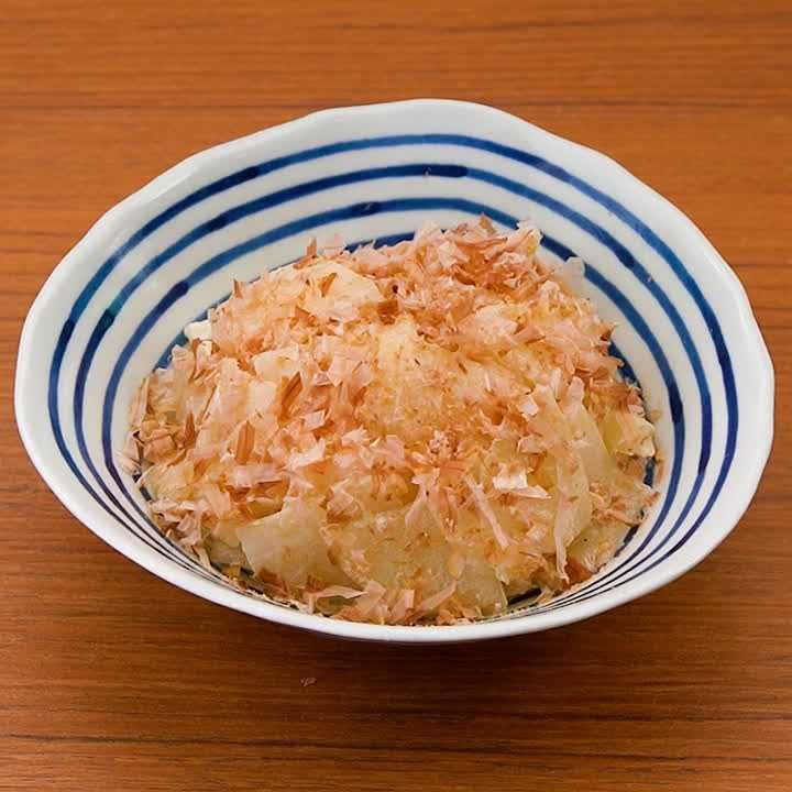 大根サラダ 切って、のせて、かけるだけのお手軽サラダ