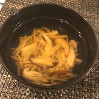 たっぷりきのこのお吸い物
