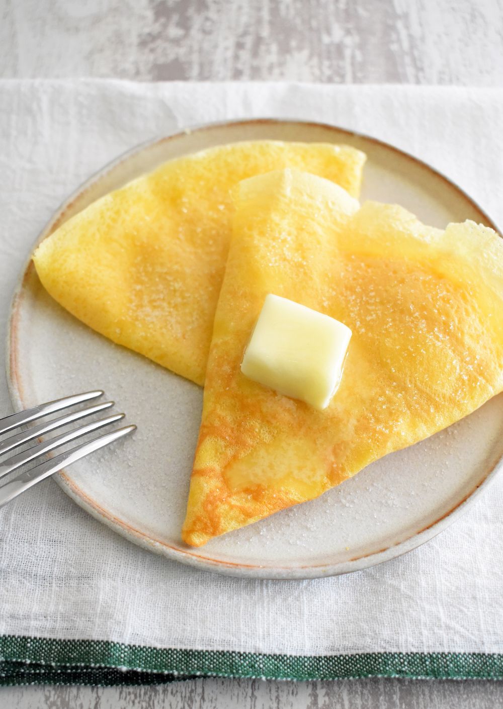 卵・砂糖・小麦粉・牛乳で作れるおやつ★卵せんべい