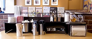 スターバックスのコンディメントバー - えん食べ