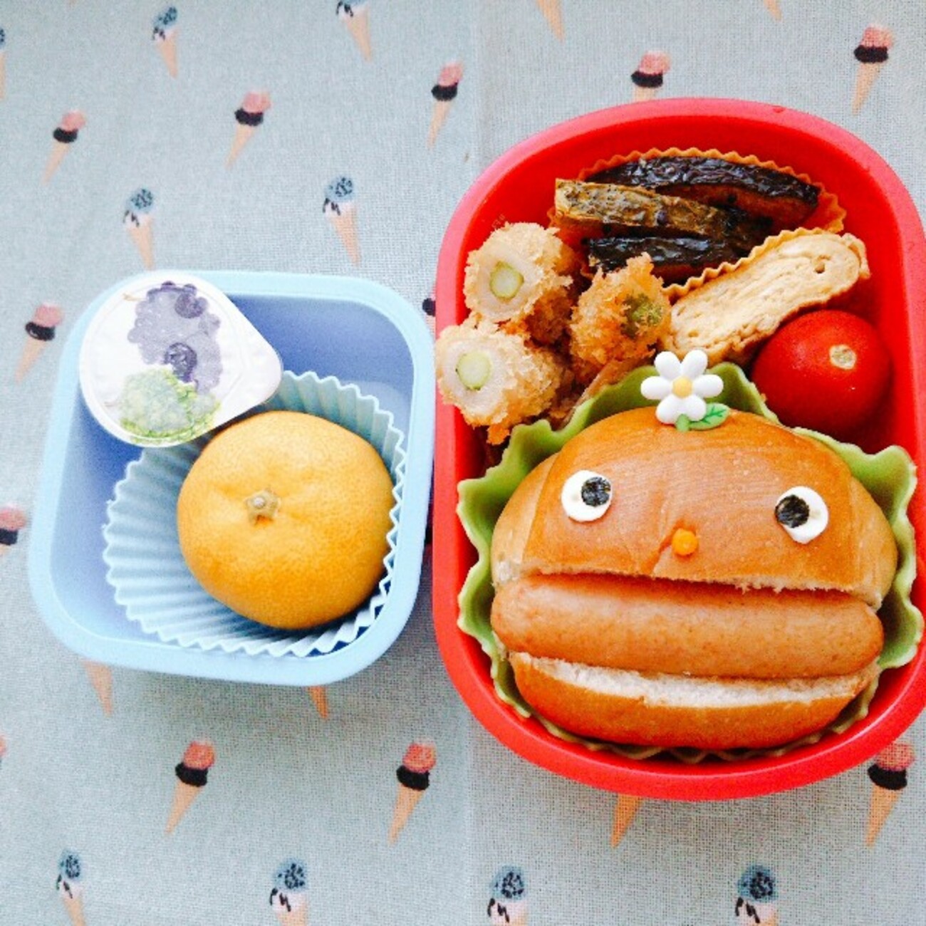 トミカ型 – サンドウィッチ – tomica弁当の詰め方と盛り付けのコツ – 幼稚園年少さんOH！BENTO – おこさま弁当 の記録とレシピのメモ