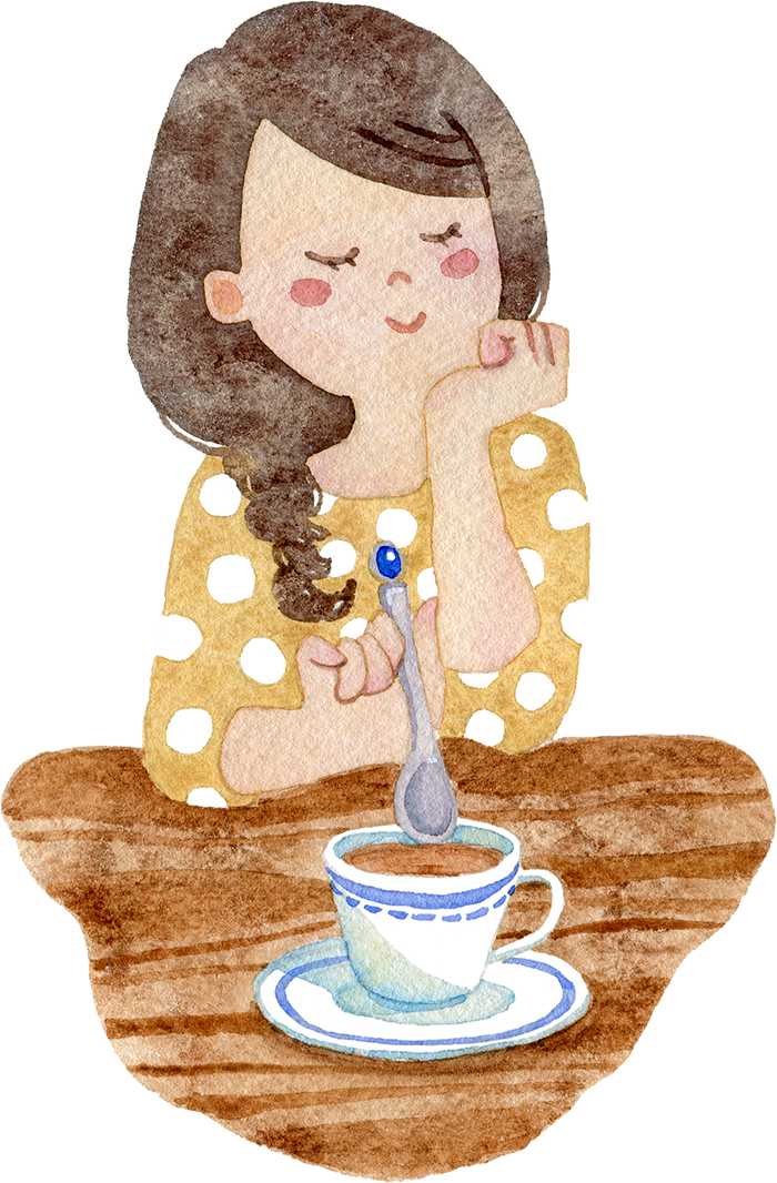 コーヒーを飲む人のイラスト 男性かわいいフリー素材集 いらすとや