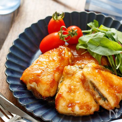 鶏ささみと厚揚げの味しみ塩こうじ照り焼きヤオコーレシピ by Cooking Support