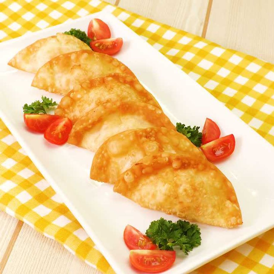 羽つき！パリパリチーズのポテトツナ餃子