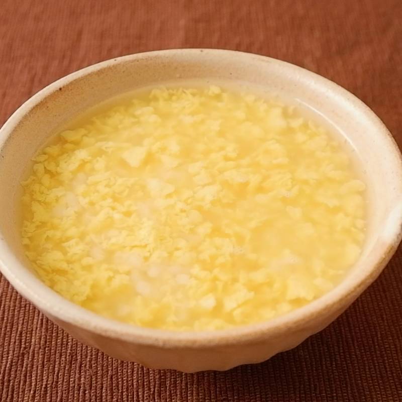 ５分で簡単！食物繊維が豊富なヘルシーメニュー！オートミール卵雑炊第３世界ショップこだわりの食品レシピ