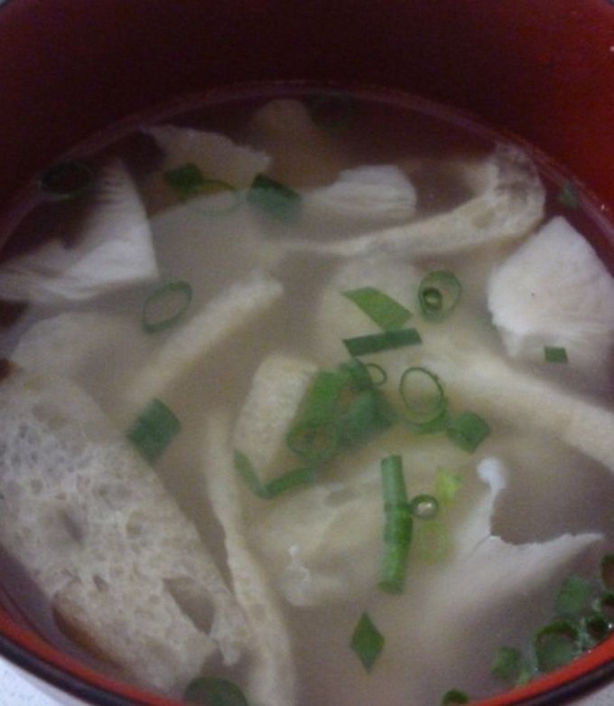 たもぎ茸の味噌汁kushiroshirorisuな日々