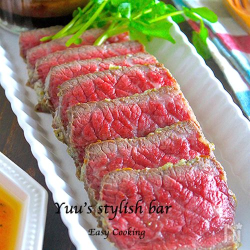 フライパンでローストビーフクラシル