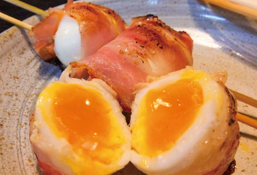 簡単＠うずらの半熟煮玉子