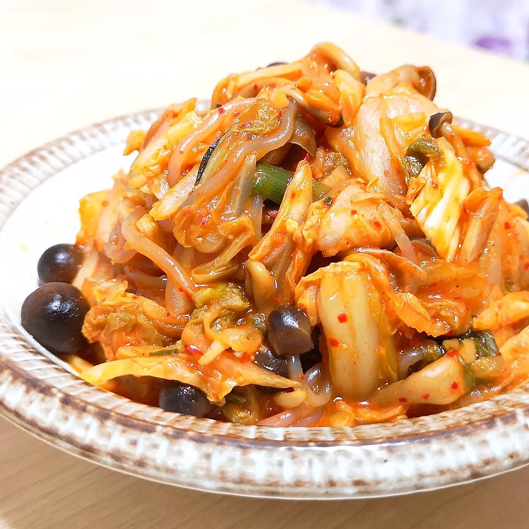 酸っぱくない豚キムチ炒めのレシピ・作り方 - 水瓶座列車